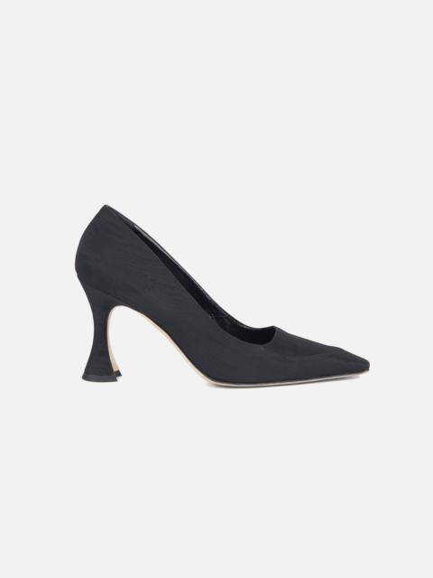 EMILIA WICKSTEAD Polywic Shoe in Black Moire