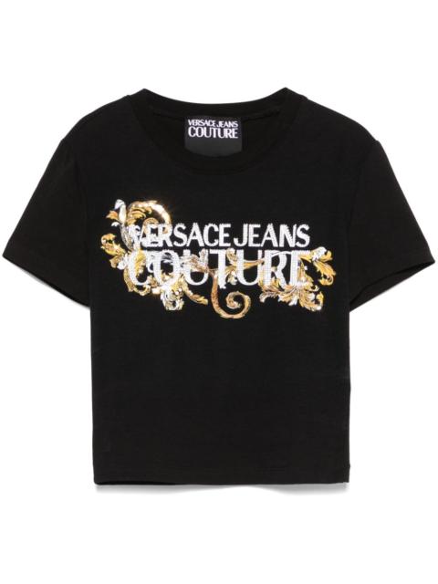 VERSACE JEANS COUTURE logo-print T-shirt