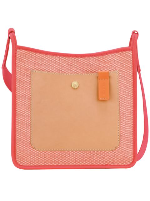 Longchamp Le Foulonné S Crossbody bag Tomato - Canvas