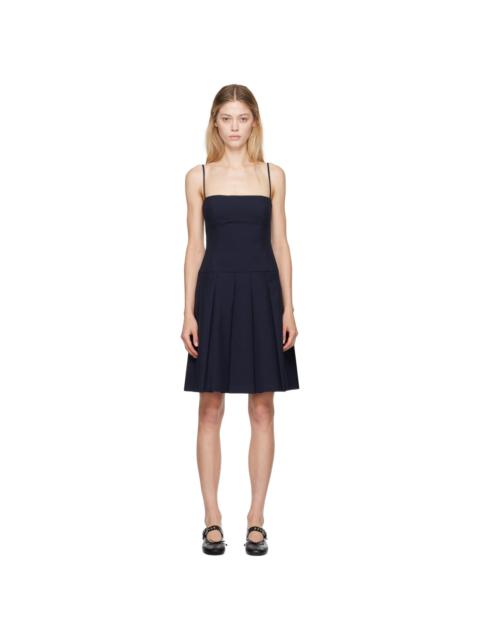 SANDY LIANG Navy Roo Midi Dress