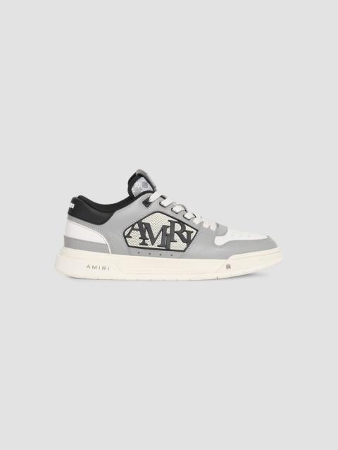 AMIRI Men's Classic Logo Colorblocked Leather Low-Top Sneakers - Grey