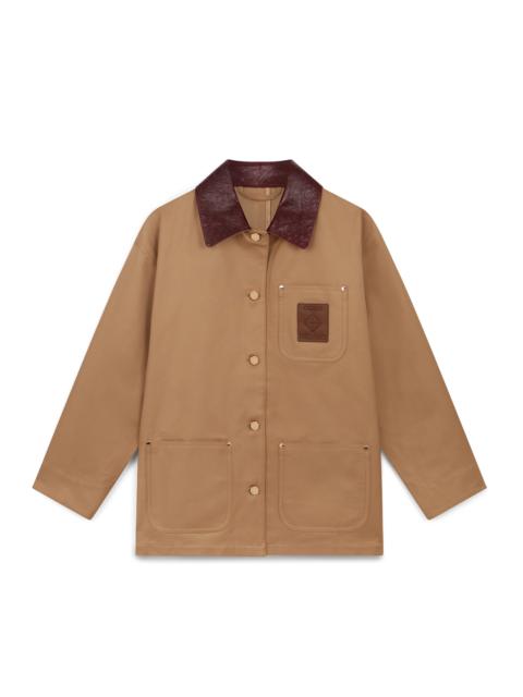 Beige Workwear Jacket
