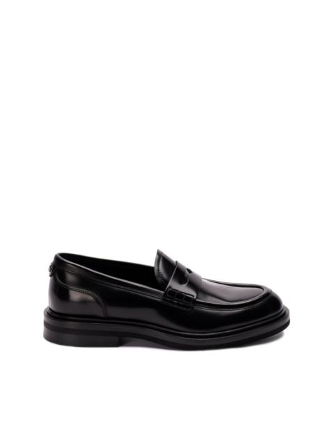 D&G leather loafers