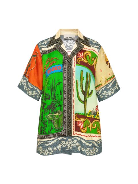 ALÉMAIS Ace Silk Shirt