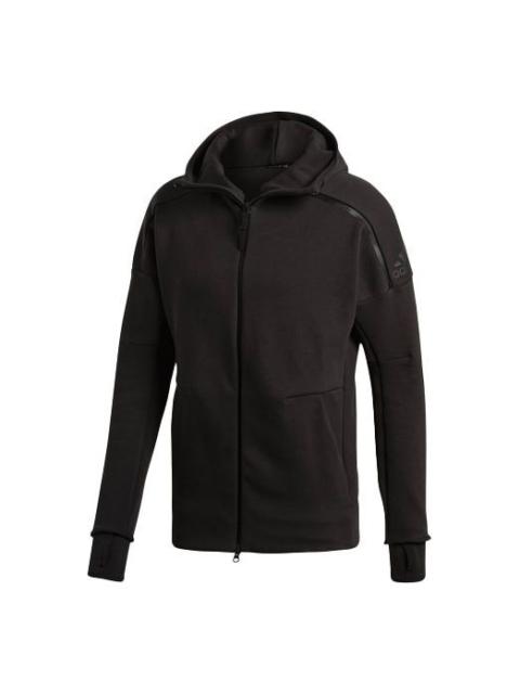 adidas adidas Zne Hoody 2 Athleisure Casual Sports Hooded Jacket Black CW6482