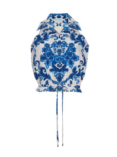 Cara Cara Hannah Top
Collared Halter Top with a Chic Button-Down Bodice