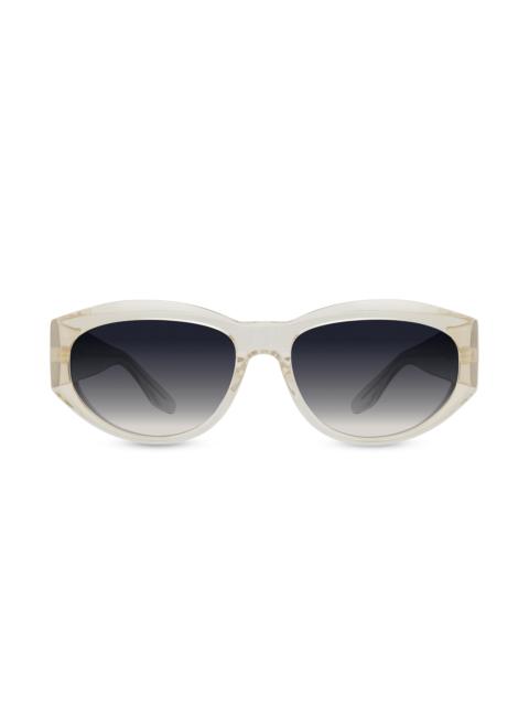 BARTON PERREIRA Women's Robinson Clover 56MM Cat-Eye Sunglasses - Champagne Black