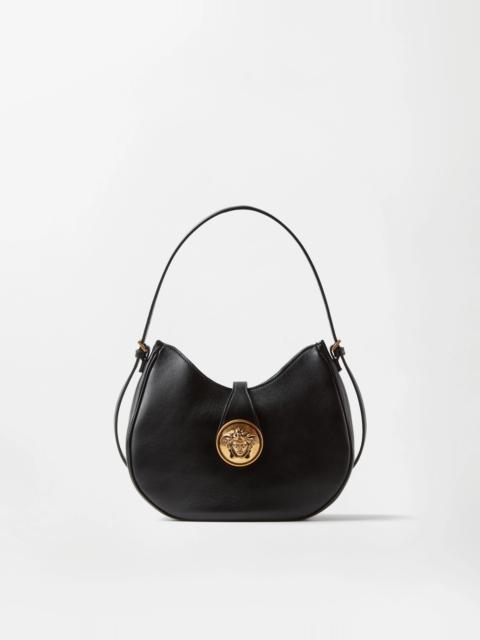 VERSACE Emblème Nappa Hobo Bag