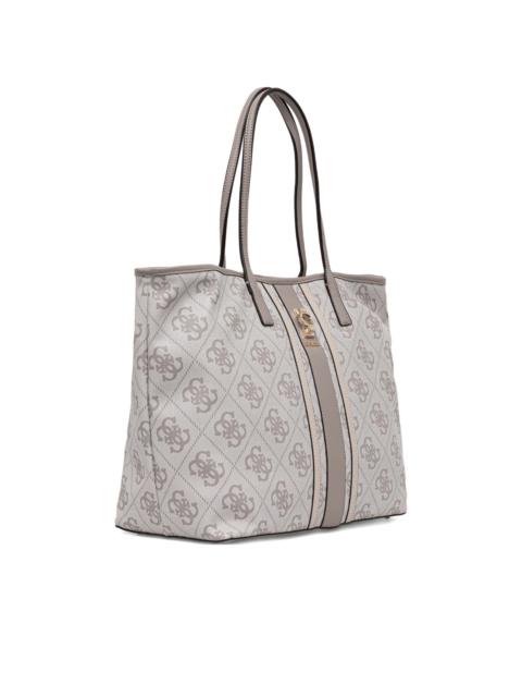 GUESS USA monogram top handle tote bag