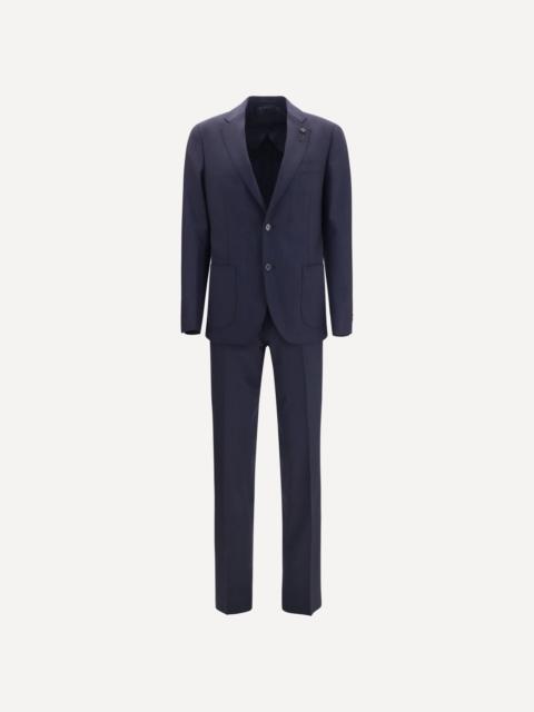 LARDINI Wool-blend tailored Suit