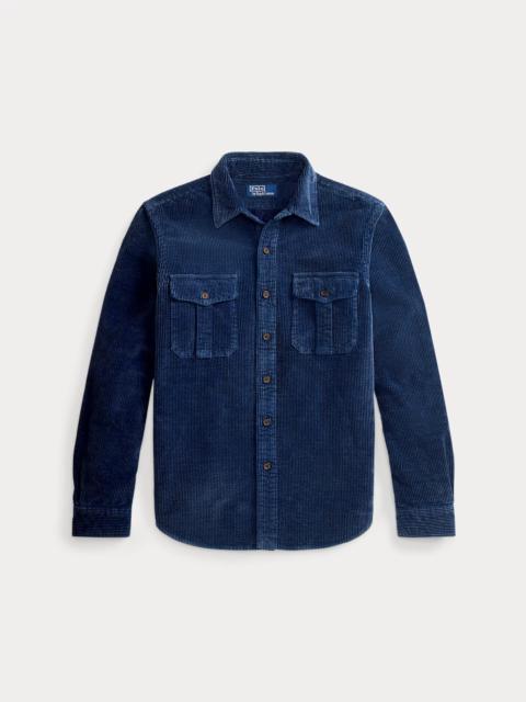 Polo Ralph Lauren Classic Fit Indigo Corduroy Workshirt