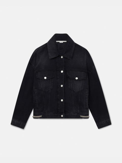 Stella McCartney Falabella Oversized Denim Jacket