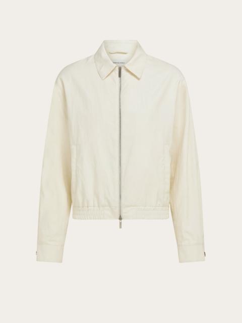 FERRAGAMO Linen blouson