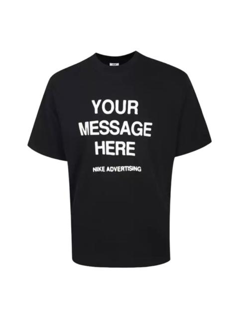 Nike Nike Your Message Here T-Shirt Asia Sizing 'Black' IQ5861-010