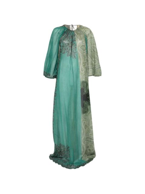 Pierre-Louis Mascia Hawn paisley dress