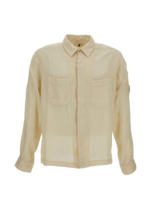 C.P. Company Lens-detail linen shirt