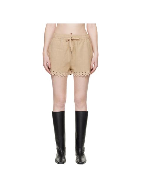 Isabel Marant Étoile Brown Balyme Shorts