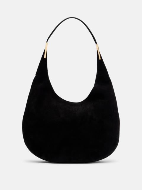 SAVETTE Florence Large suede shoulder bag