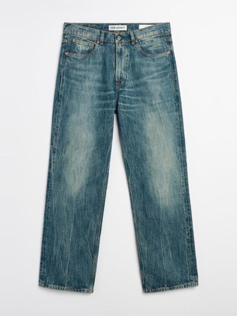 Our Legacy Third Cut River Blue Wash Denim