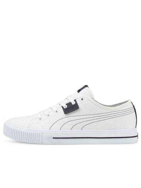 PUMA PUMA Ever Cv 캐주얼 스케이트 보드 신발 Unisex 화이트 블랙 383865-04