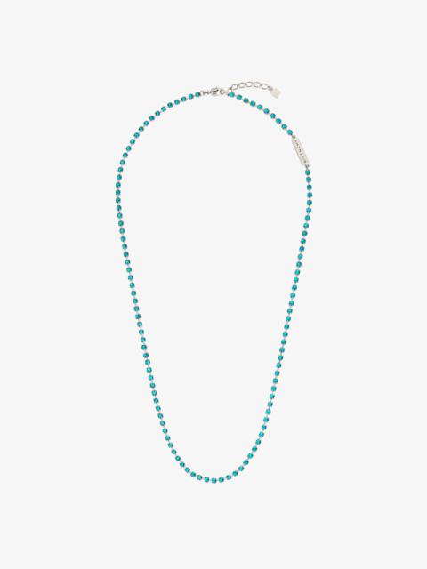 Givenchy 4G CRYSTAL NECKLACE IN METAL WITH CRYSTALS