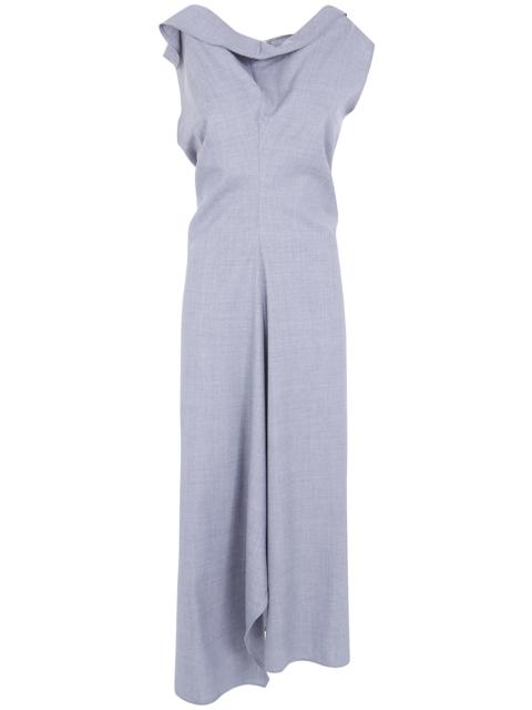 Victoria Beckham Tailored Midi Dress "Draped"