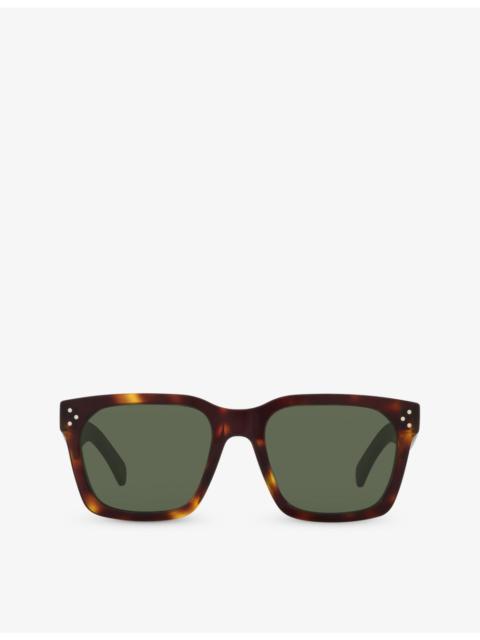 CELINE CL000384 CL40248I irregular-frame acetate sunglasses