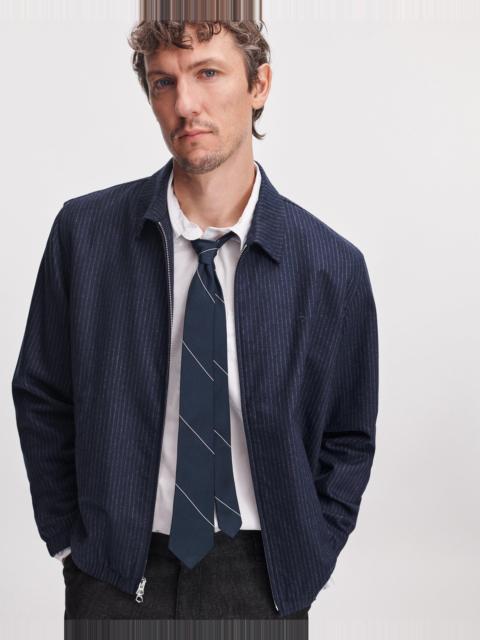 rag & bone Striped Silk Jacquard Tie