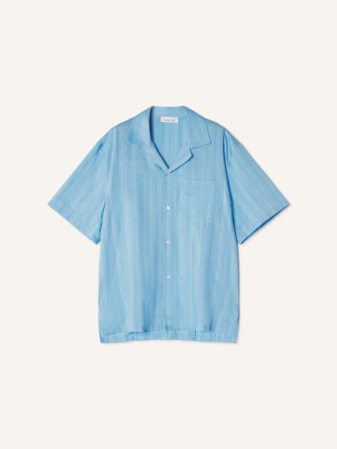 Lanvin TEXTURED SHIRT IN COTTON AND SILK