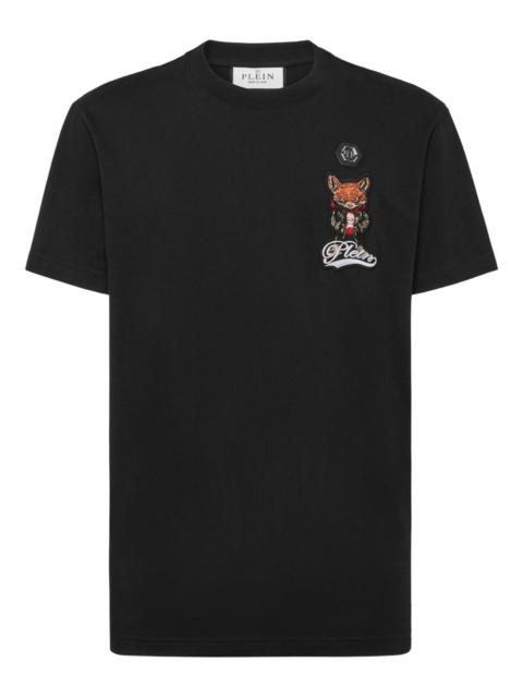 PHILIPP PLEIN fox-patch T-shirt