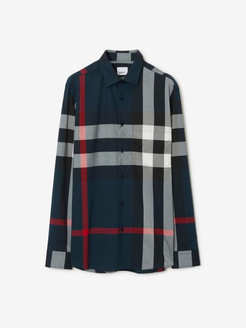 Check Cotton Shirt