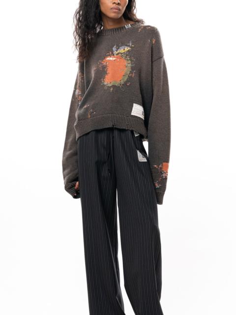 Maison MIHARAYASUHIRO Apple Jacquard Knit Sweater
