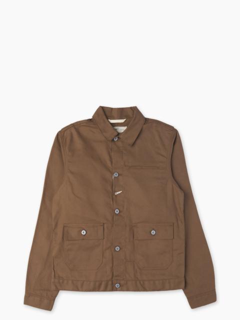 Rogue Territory ROGUE TERRITORY RANGER JACKET DRY WAX CANVAS BROWN