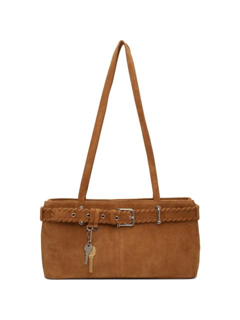OSOI Tan Shoulder Brocle Bag