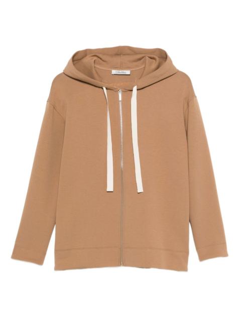 'S Max Mara hooded zip-up jacket