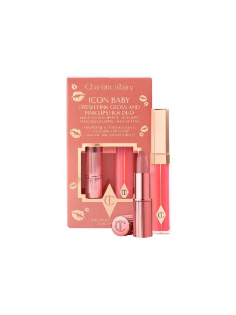 Charlotte Tilbury K.I.S.S.I.N.G Lipstick and Lip Gloss Duo