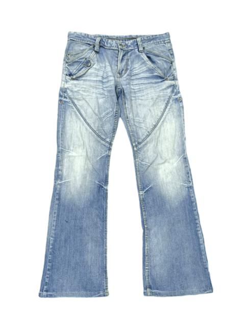 Other Designers Vintage - Nicole Club For Men Multi pocket Flared Jeans