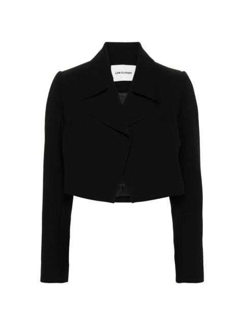 cropped blazer