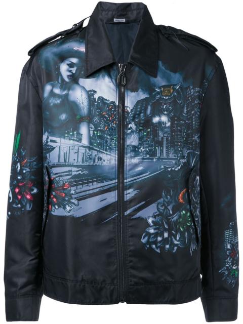 Lanvin Lonely Town printed jacket