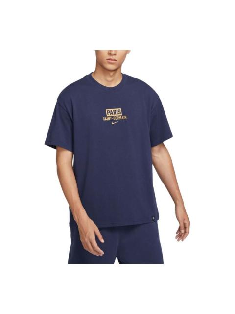 Nike Nike Paris Saint-Germain Max90 T-shirt Asia Sizing 'Midnight Navy' HF0847-410