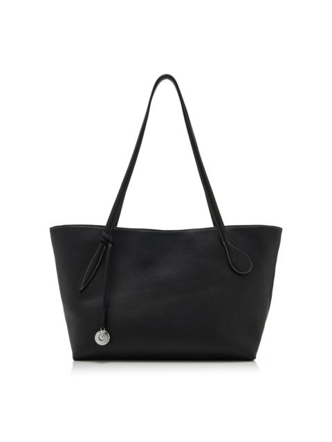 Liffner Sprout Leather Midi Tote black