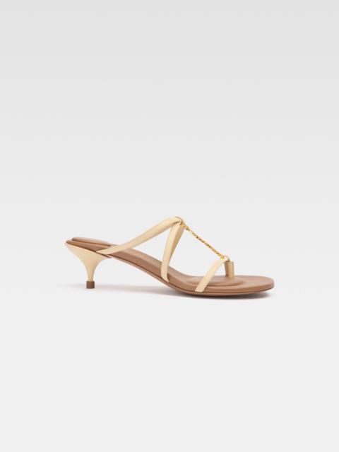 JACQUEMUS Les sandales Pralù basses