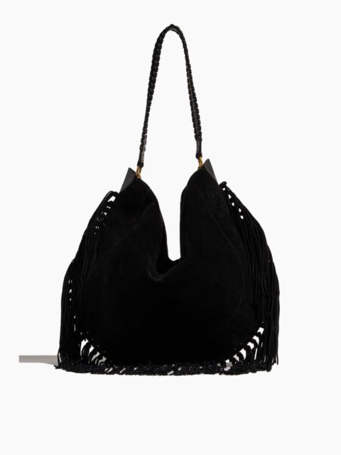 Isabel Marant Oskan Hobo Soft Bag in Black