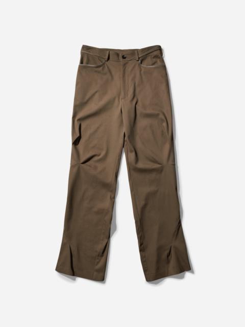 Ohne K-Dart Trousers Brass Green