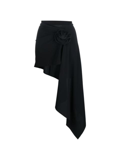 MAGDA BUTRYM rose-sash miniskirt