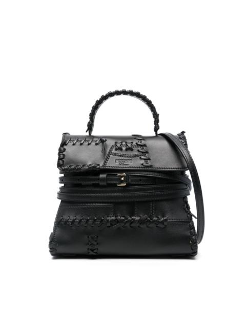 Moschino leather tote bag