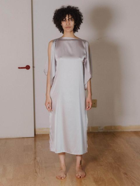 BASERANGE City Long Sleeve Dress - Silk Satin