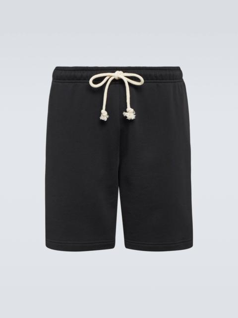 Acne Studios Cotton fleece shorts