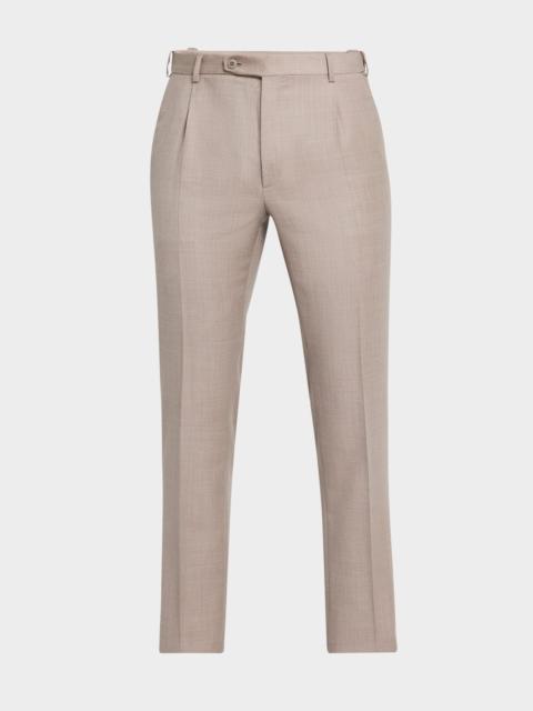 Men's Wool Twill Trousers