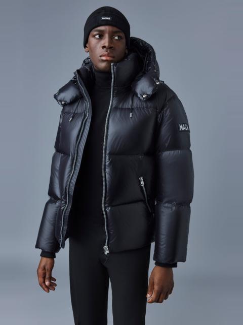 MACKAGE KENT-ZSH Down jacket with removable hood and fur trim